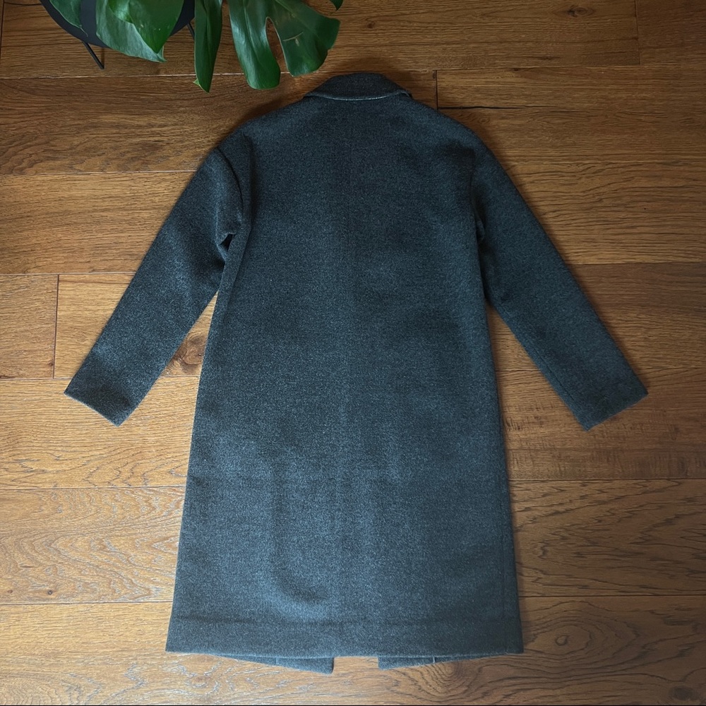 Madewell Monsieur Coat in Dark Gray - Picture 11 of 15